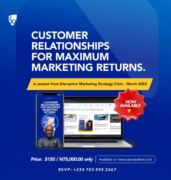 Customer Relationships For Maximum Marketing Returns.